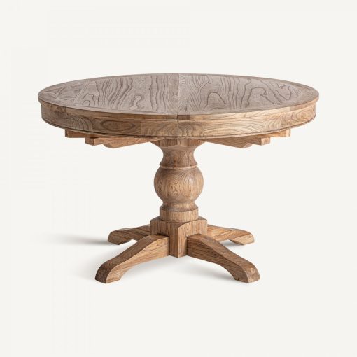 EXTENDING ELM WOOD TABLE – Image 2