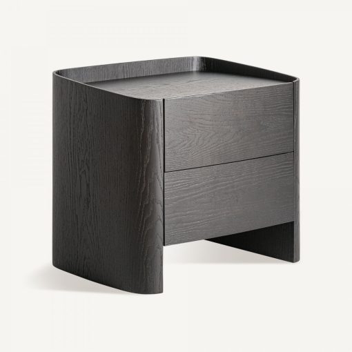 BLACK BEDSIDE TABLE – Image 2