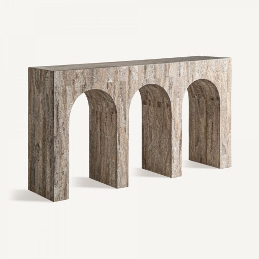 TRAVERTINE CONSOLE TABLE – Image 2