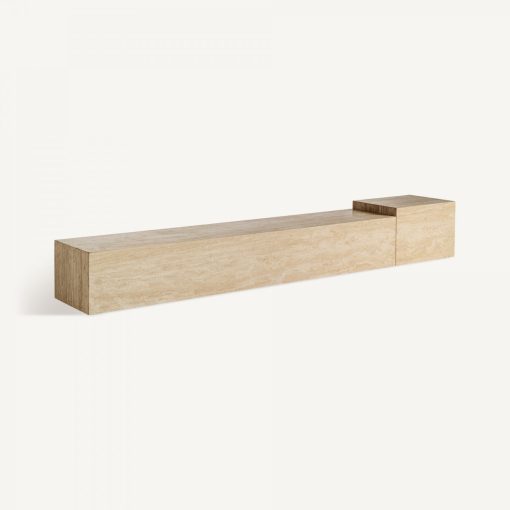Travertine TV stand – Image 2