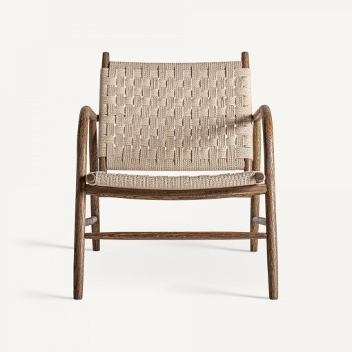 Oak wood lounge chair – Image 2