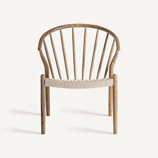 Oak nordic lounge chair – Image 2