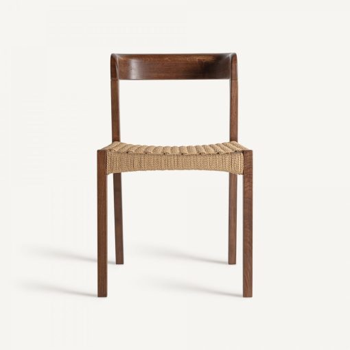 Brown scandi dining chair – Image 2
