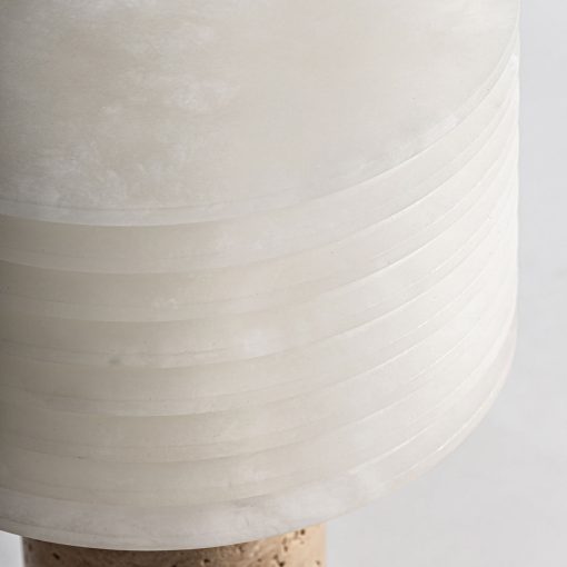 TRAVERTINE TABLE LAMP – Image 2
