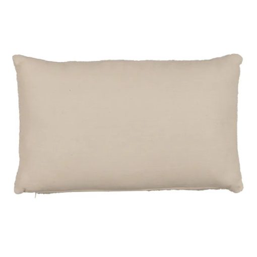 GREY LINEN-COTTON CUSHION 50 X 30 CM – Image 2