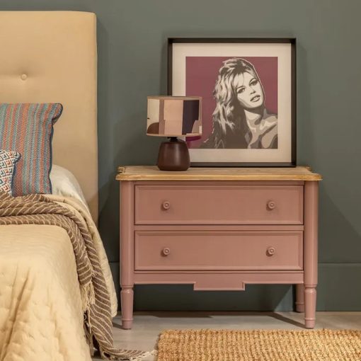 COUNTRY BED SIDE TABLE 80 X 45 X 60 CM – Image 2