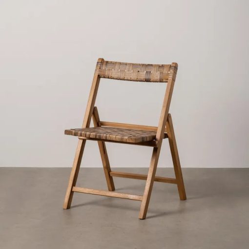 TEAK CHAIR FOLDING 51 X 60 X 80.50 CM – Image 2