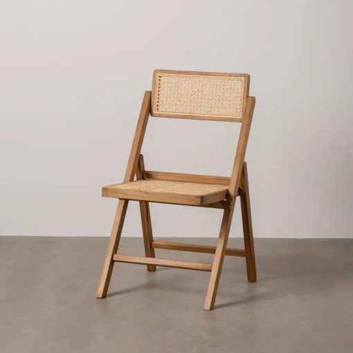 TEAK CHAIR FOLDING  49 X 59 X 87 CM – Image 2