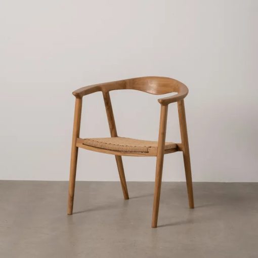 TEAK WOOD CHAIR 65 X 57 X 76 CM – Image 2