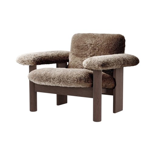 Brasilia Lounge Chair, Low Back, Sheepskin – Image 2