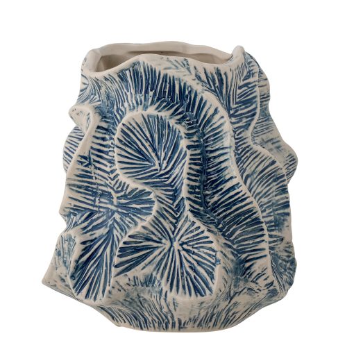 Guxi Vase, Blue, Stoneware