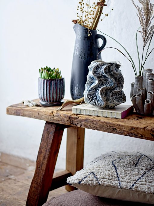 Guxi Vase, Blue, Stoneware – Image 2