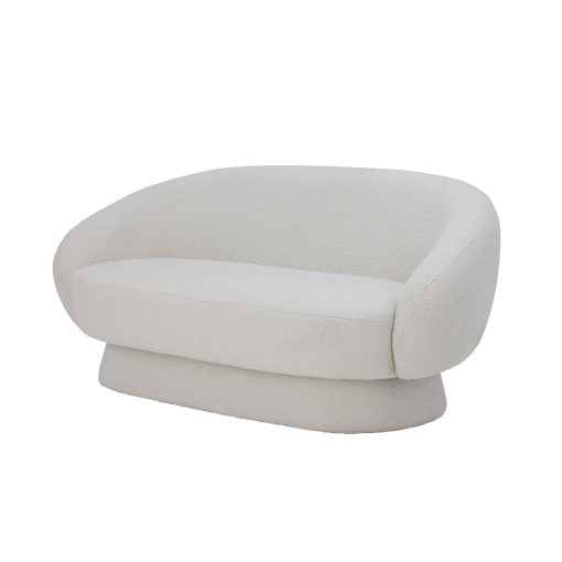 Ted Sofa, White, Polyester – Image 2