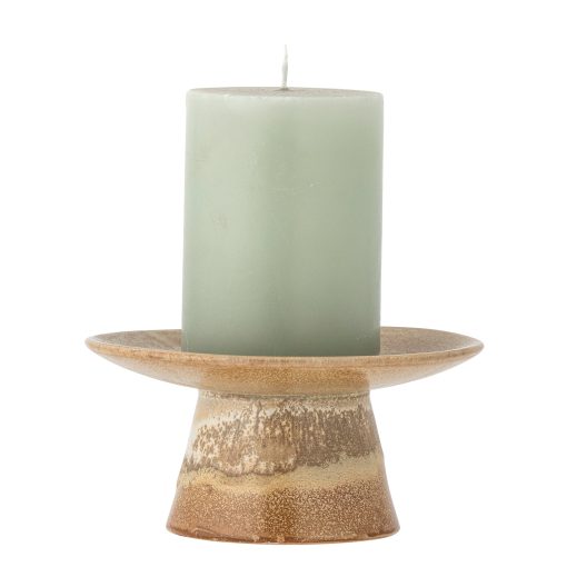 Ikigai Pedestal Bowl, Brown, Stoneware – Image 2