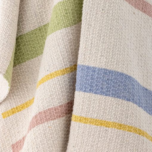 Pontino Throw, Nature, Recycled Cotton – Image 2