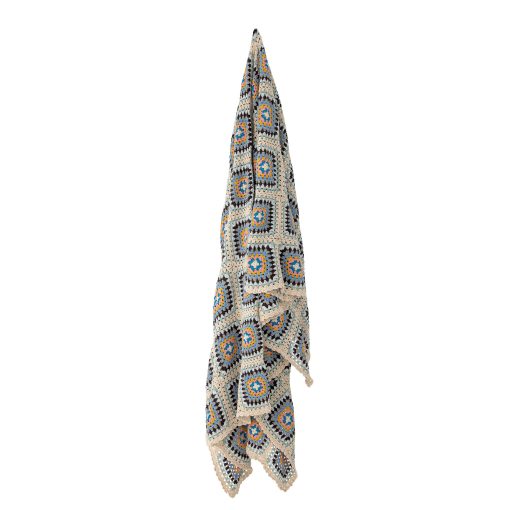 Gela Throw, Nature, Recycled Cotton – Image 2