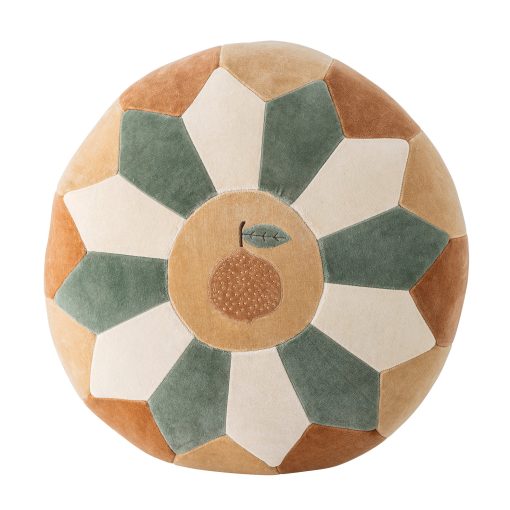 Agnes Pouf, Brown, Cotton – Image 2