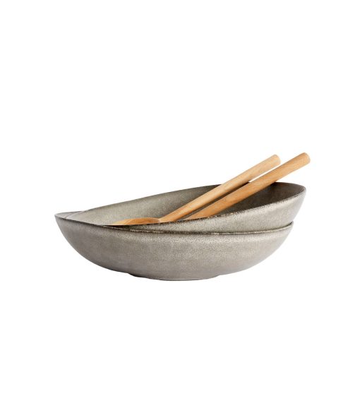 Bowl Mame XL - Oyster Ceramics - Ø32xH7,5 cm – Image 2