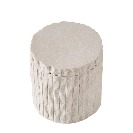 Jar with lid Kama - Sand – Image 2