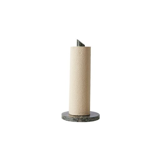 Paper towel holder Vita - Seagrass Marble - D15xH31 cm – Image 2