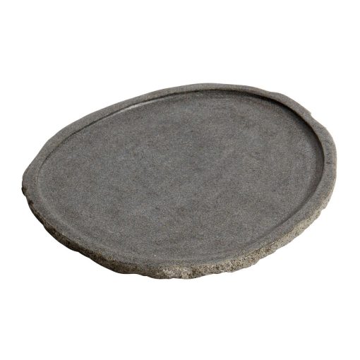 Tray Valley - Grey/Natural Riverstone - Ø40xH2 cm – Image 2