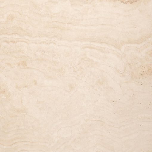 Round Coffee Table Sofia S/2-ø80x32 / ø60x43-White-Travertine – Image 2