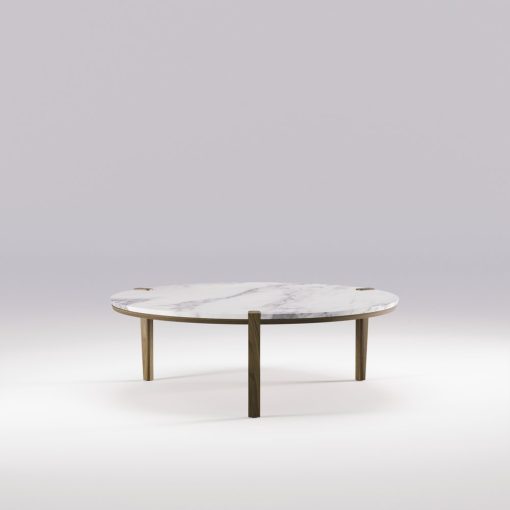 CORNER ROUND COFFEE TABLE