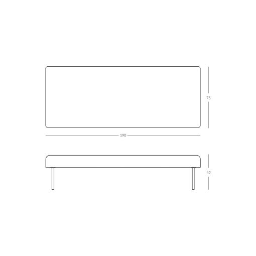 DAYBED | JOP MEGA ROSE | 190 CM – Image 2