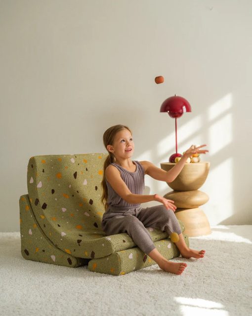 Terrazzo Moss Moon Chair – Image 2