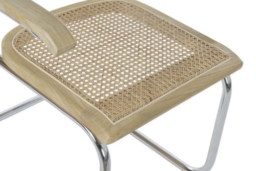 CHAIR ELM RATTAN 65,5X62X79 NATURAL – Image 2