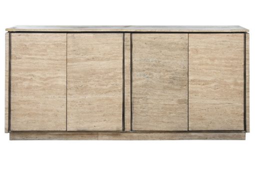 TRAVERTINE MARBLE BUFFET 180X40X85