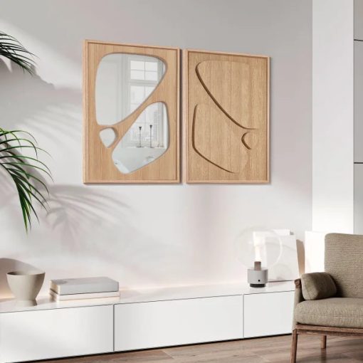 Structure painting in frame - Composition - Woody – Image 2