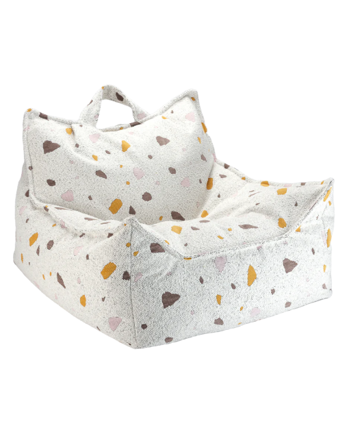 Terrazzo Marble Beanbag Chair