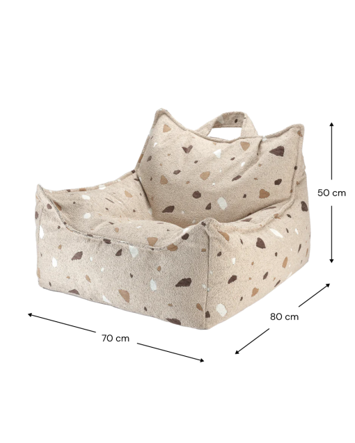 Terrazzo Sand Beanbag Chair – Image 2