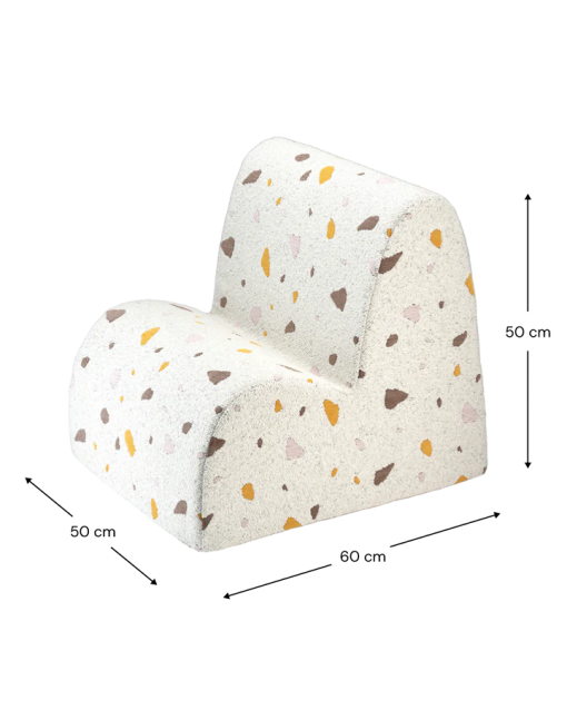 Terrazzo Marble Cloud Chair – Image 2