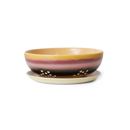 70s ceramics: berry bowl sunset – Image 2