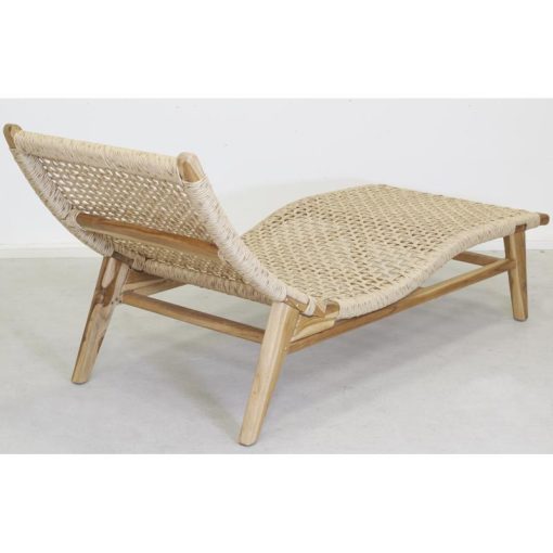 Teak sun lounger – Image 2