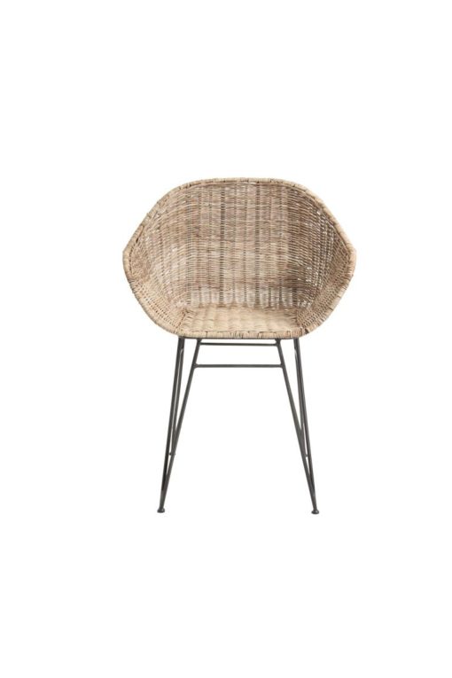 Rattan Dining chair  (60x52x80cm) – Image 2
