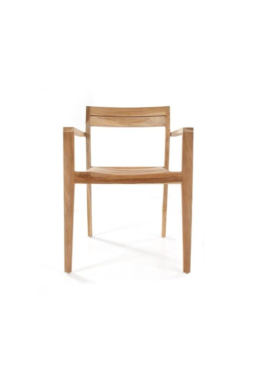 Teak dining chair 67x63x66cm
