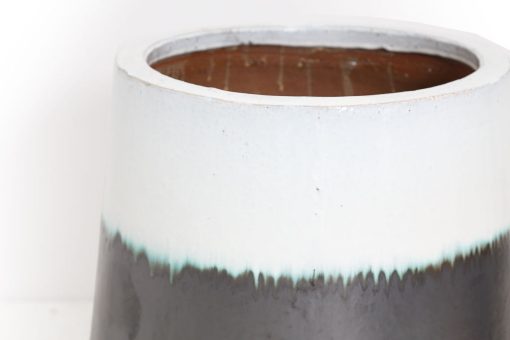 Grey/white pot 54x54x65 – Image 2