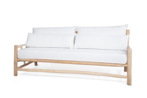 Teak sofa 200x90x80cm – Image 2
