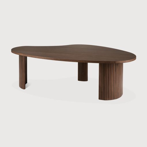 Boomerang coffee table Teak Brown
